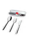 Sada příborů v pouzdře Alessi Food a porter 3-pack