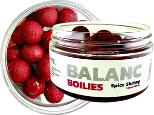 Lk baits balanc boilies spice shrimp - 14 mm 100 ml