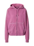 Superdry & Co Tepláková bunda 'Essential'  s ružovými fľakmi