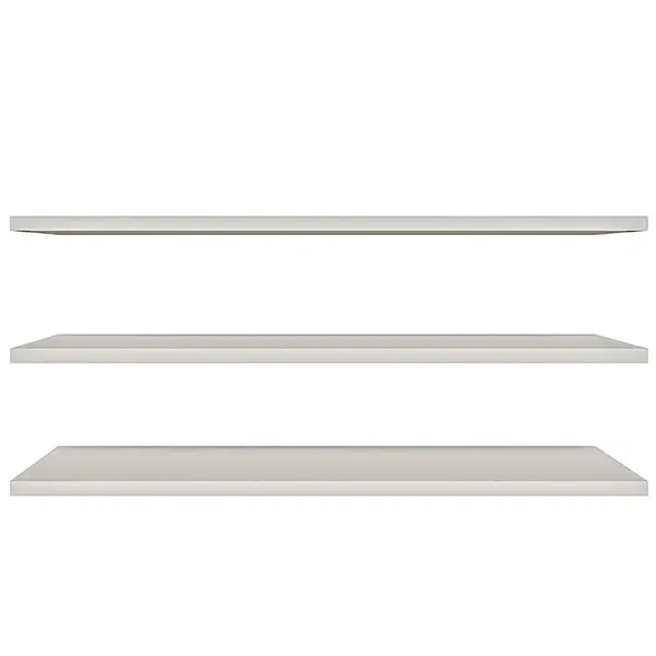 Sada 3 políc Modulix sivá do MKXS82C1EC; MKXS92C1EC