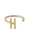 Pozlacený stříbrný prsten Design Letters 90601000H