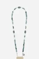 Řetízek k telefonu LaCoqueFrançaise Divya 120 cm modrá barva