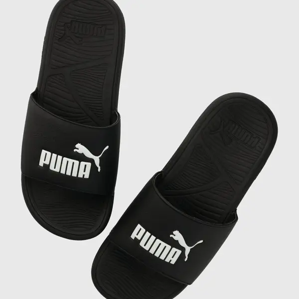 Pantofle Puma Cool Cat 2.0 pánské, černá barva, 389110