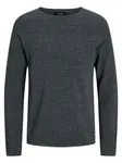 JACK & JONES Sveter 'JJEHill'  tmavosivá