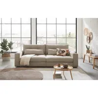 Livetastic POHOVKA BIG SOFA, textil, pískové barvy