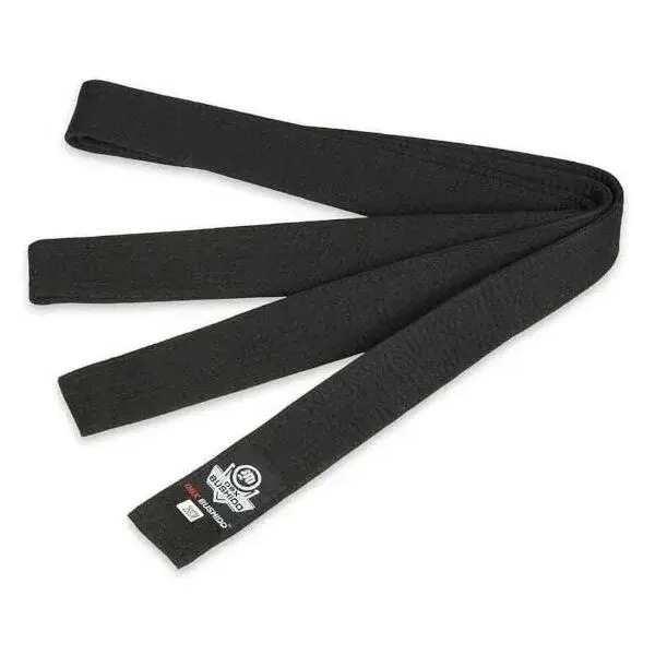 BUSHIDO DBX OBI Pás ke kimonu, černá, velikost