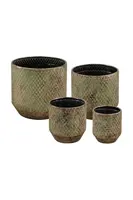 Sada obalů na květináče home & lifestyle 4-pack