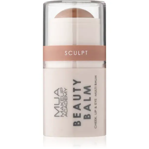MUA Makeup Academy Beauty Balm konturovací tyčinka s bronzerem odstín Sculpt 4 g