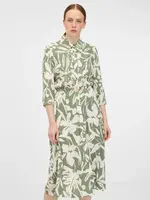Orsay Khaki dámské košilové midi šaty - Dámské