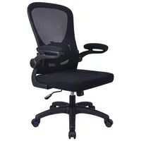 Modante OTOČNÁ ŽIDLE, síťovina, tkaná látka, černá