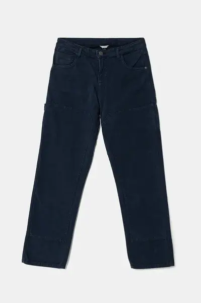 Dětské kalhoty Guess tmavomodrá barva, hladké, L4BB06 WGKO0