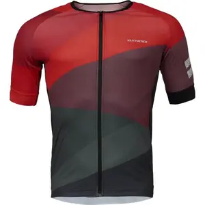 Klimatex VELO Pánský propínací cyklodres, červená, velikost XXL