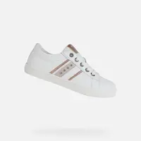 Bílé dívčí tenisky Geox Kathe