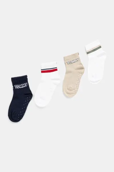 Tommy Hilfiger Dětské ponožky Tommy Hilfiger 4-pack