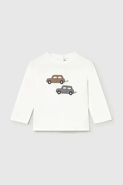 Dětské bavlněné tričko s dlouhým rukávem Mayoral