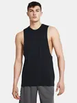 Pánské tílko Under Armour UA LEFT CHEST CUT OFF TANK-BLK - Pánské