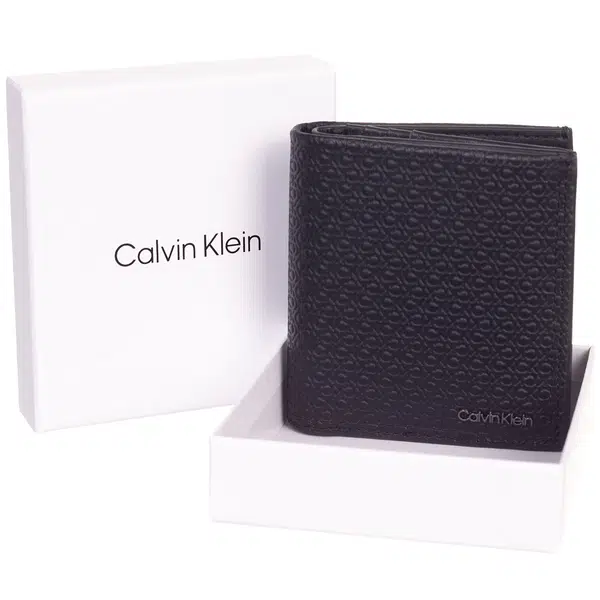 CALVIN KLEIN BLACK MEN&#39;S WALLET
