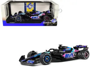 Alpine A524 Presentation Edition "BWT" "Formula One F1 World Championship" (2024) "Competition" Series 1/18 Diecast Model Car by Solido
