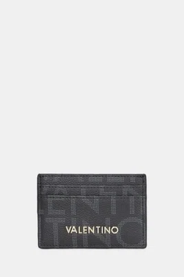 Pouzdro na karty Valentino Bags REGINA RE černá barva, VPS9IS121