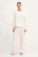 Pyžamo BOSS dámské, béžová barva, 50550217