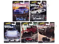 "Fast &amp; Furious" 2023 5 piece Set G Diecast Model Cars by Hot Wheels
