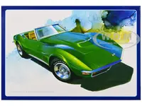 Skill 2 Model Kit 1972 Chevrolet Corvette Roadster 1/25 Scale Model by AMT