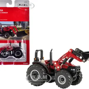 Case IH Farmall 105A Tractor with Loader Red "Case IH Agriculture" Series 1/64 Diecast Model by ERTL TOMY