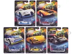 "Hammer Drop" 5 piece Set "Car Culture" 2024 Series F Diecast Model Cars by Hot Wheels