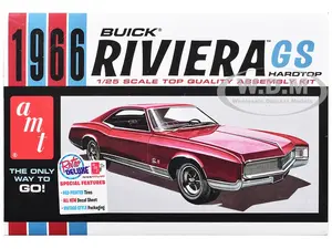 Skill 2 Model Kit 1966 Buick Riviera GS 1/25 Scale Model by AMT