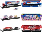 Auto Haulers Set of 3 Trucks Release 69 Limited Edition to 9000 pieces Worldwide 1/64 Diecast Models by M2 Machines