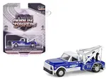 1969 Chevrolet C30 Dually Wrecker Tow Truck "Yenko" Blue with White Top "Dually Drivers" Series 15 1/64 Diecast Model Car by Greenlight