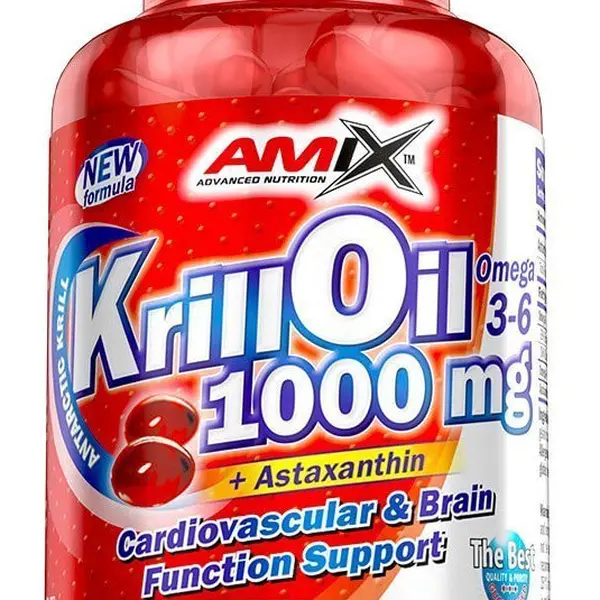 AMIX Krill Oil 1000, 60 tobolek