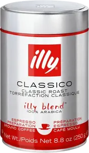 ILLY Středně pražená mletá káva dóza 250 g