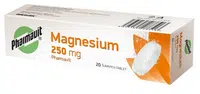 PHARMAVIT Magnesium 250mg 20 šumivých tablet