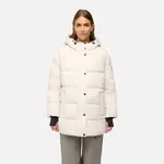 Krémová dámská péřová bunda Geox Spherica