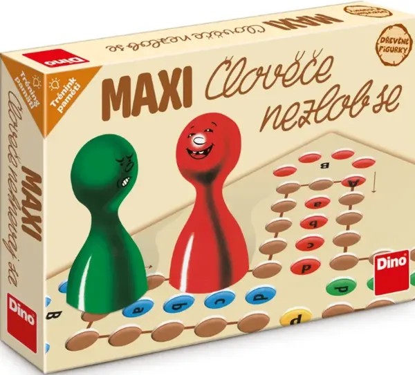 Trénink paměti: Maxi Člověče nezlob se (poškozená)