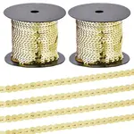 2Rolls Plastic Paillette Beads
