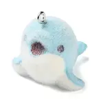 Flocking Opaque Resin Pendants