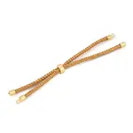 Braided Cotton Cord Slider Bracelet Making