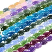 Natural Dyed Malaysia Jade Beads Strands