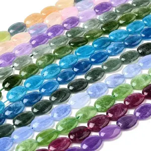 Natural Dyed Malaysia Jade Beads Strands