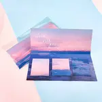 Square with Scenery Pattern Pad Sticky Notes