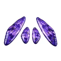 Transparent Resin Wing Earrings Pendants