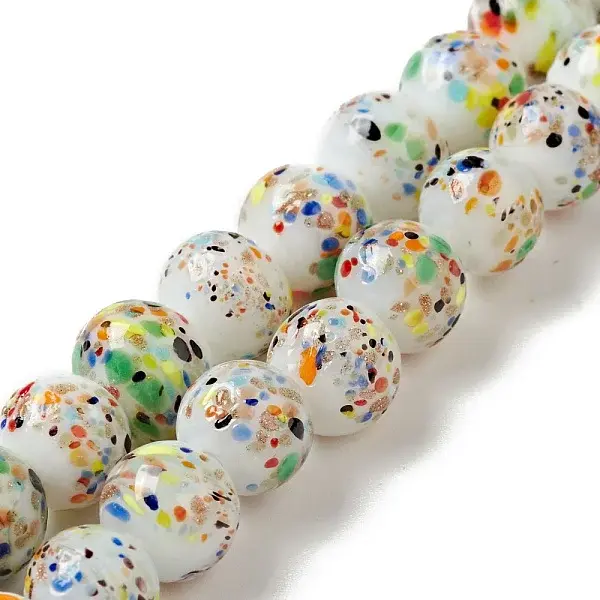 Handmade Lampwork Beads Strand