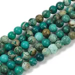Dyed Natural Regalite/Imperial Jasper/Sea Sediment Jasper Beads Strands