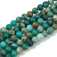 Dyed Natural Regalite/Imperial Jasper/Sea Sediment Jasper Beads Strands