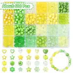 DIY Mixed Shapes Acrylic Beads Bracelets Making Kits