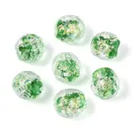 Handmade Foil Glass Beads Strands