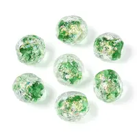 Handmade Foil Glass Beads Strands