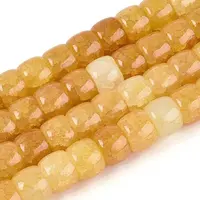 Baking Painted Crackle Glass Beads Strands